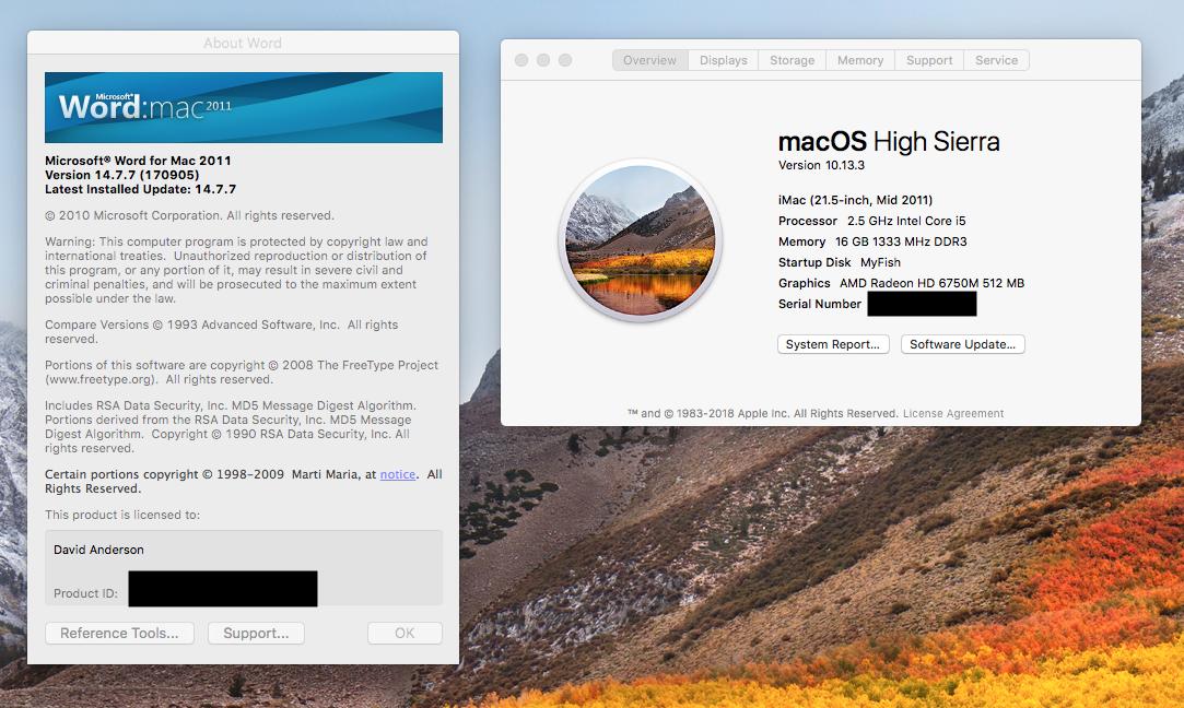 Outlook For Mac Os High Sierra 10.13.2
